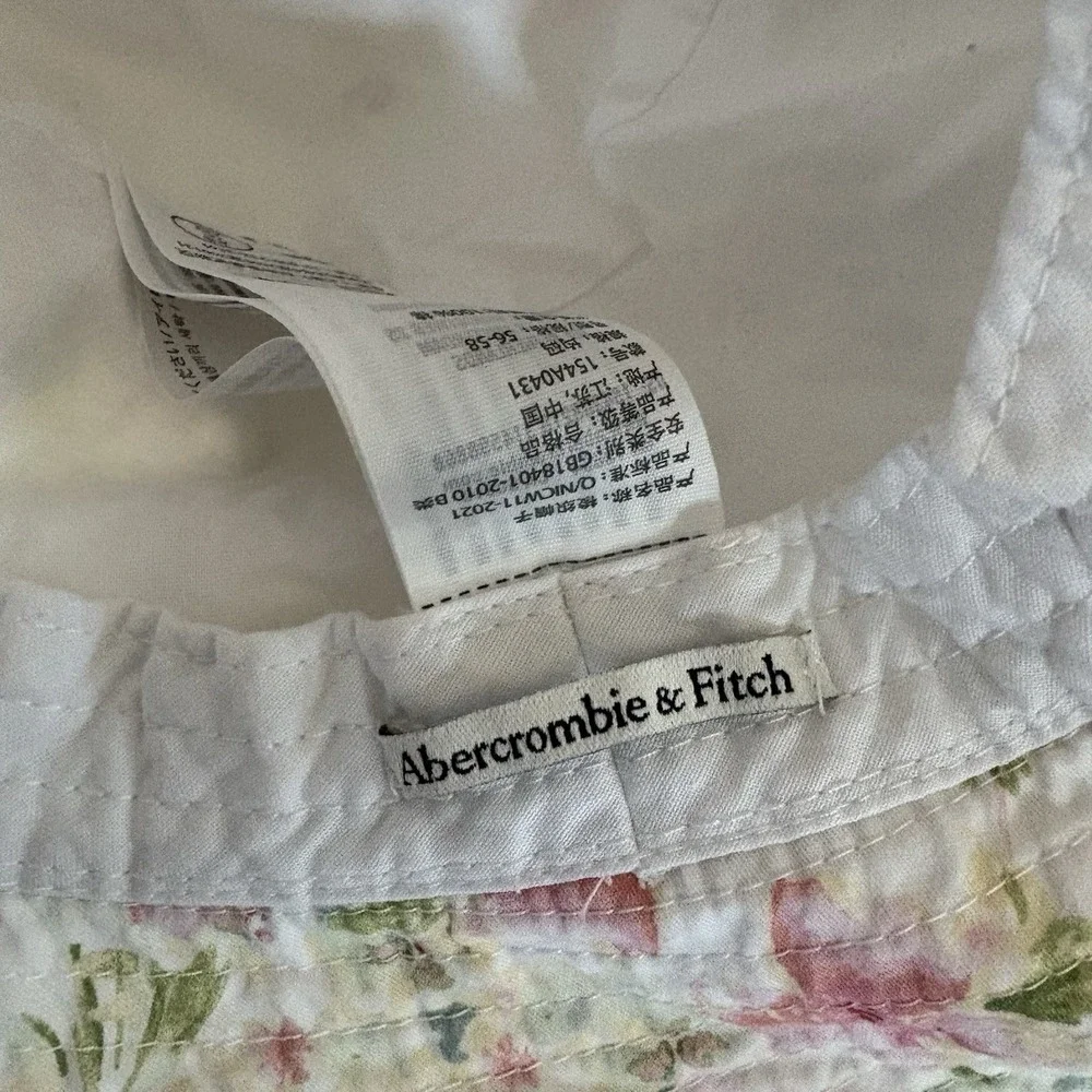 Abercrombie & Fitch‎ Girls Floral Colorful Summer Bucket Hat One Size